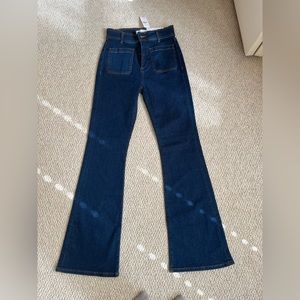 Loft slim flare high rise size 25